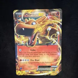 Jumbo Pokemon card Lot Charizard, Tyranitar, Absol EX GX BREAK Holo 10 cards - Image 2