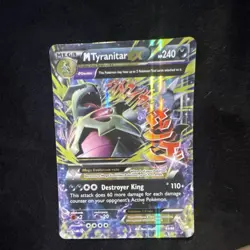 Jumbo Pokemon card Lot Charizard, Tyranitar, Absol EX GX BREAK Holo 10 cards - Image 3