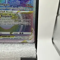 Giratina VSTAR (Secret) 201/196 Swsh11: Lost Origin Holo Pokemon Card NM - Image 4