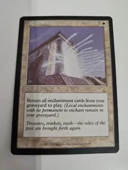 MTG Replenish Sorcery White Rare Card 1999 Jim Nelson Urza's Destiny - Image 1