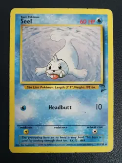 Pokemon Card Seel 61/130 Base Set 2 Uncommon WOTC - Image 1