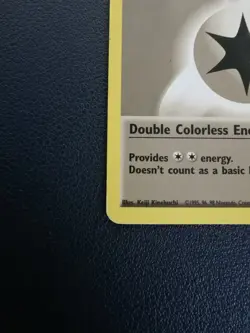 Pokemon Card Energy Double Colorless Energy 124/130 Base Set 2 Uncommon WOTC - Image 4
