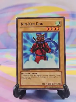 Yu-Gi-Oh TCG Card | Nin-Ken Dog 1st Edition DCR-002 - Image 1