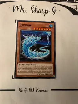 BRINEGIR - CHIM-DE026 DEUTSCH Yu-Gi-Oh! CARD COMMON KONAMI TRADING 2019 ORIGINAL - Image 4