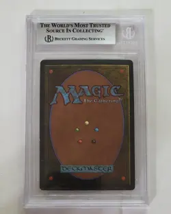 MTG Tropical Island Dual Land Revised Magic The Gathering BGS Graded 7.5 - Image 2