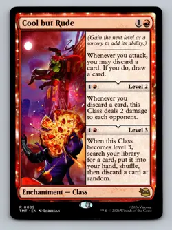 Cool but Rude R Teenage Mutant Ninja Turtles 89 NM - Image 1