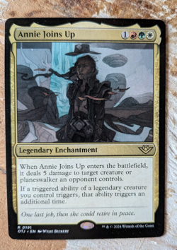 MTG Annie Joins Up - Outlaws of Thunder Junction NM - Image 1