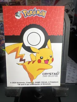 Hitmonlee #106 - Cracked Ice Holo - Crystal Collection 2024 - Pokemon Card - Image 2