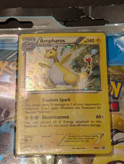 Ampharos 3 Pack Blister - PLASMA STORM FREEZE NEXT DESTINIES Pokemon TCG Booster - Image 3