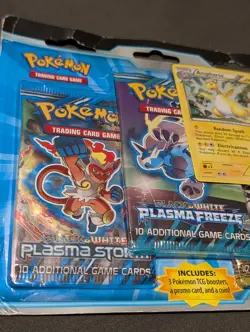 Ampharos 3 Pack Blister - PLASMA STORM FREEZE NEXT DESTINIES Pokemon TCG Booster - Image 4