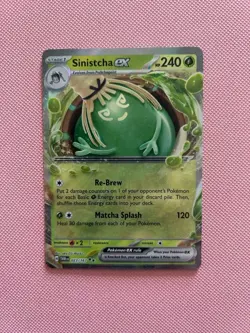Sinistcha ex 023/167 Sv06: Twilight Masquerade Holo - English - Pokemon TCG - Image 1