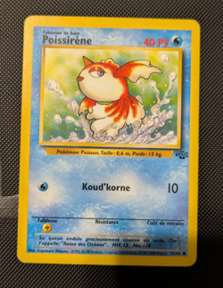 Pokemon TCG - Goldeen - Poissirene - Jungle - French HP - Image 1
