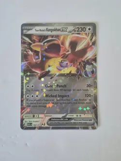 Team Rocket's Kangaskhan ex 162/217 Holo Double Rare Ascended Heroes Pokemon NM - Image 1