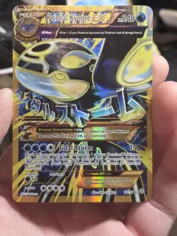HP Primal Kyogre EX Ancient Origins Pokemon 2015 Secret Rare 96/98 - Image 1