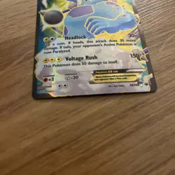 MINT Thundurus-EX - 98/108 - Full Art Ultra Rare Pokemon Roaring Skies - Image 2