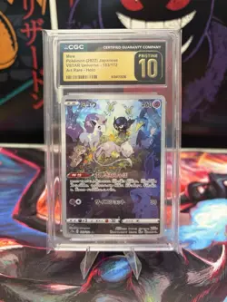 Pokemon TCG Mew 183/172 VSTAR Universe Art Rare Holo CGC Pristine 10 2022 - Image 1
