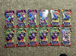 12X Pokemon Phantasmal Flames Sleeved Booster Packs Mega Evolutions Sealed - Image 1