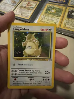 Pokemon TCG Kangaskhan Holo Rare Jungle - Image 1