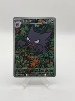 Pokemon Haunter Illustration Rare ME: Mega Evolution Black Star Promo 027 - Image 1