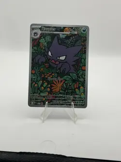 Pokemon Haunter Illustration Rare ME: Mega Evolution Black Star Promo 027 - Image 3