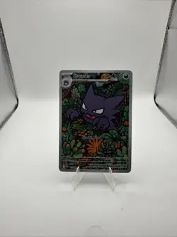 Pokemon Haunter Illustration Rare ME: Mega Evolution Black Star Promo 027 - Image 4