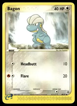 BAGON 49/97 COMMON DRAGON POKEMON - Image 1