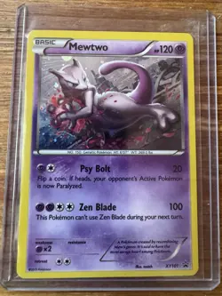 TCG Pokemon Mewtwo XY101 XY Holo - Image 1