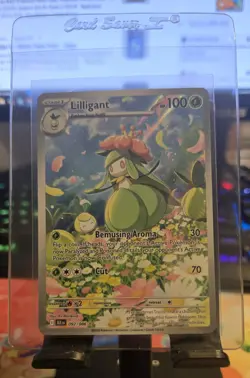 Pokemon Lilligant 092/086 Illustration Rare Holo NM Black Bolt - Image 1