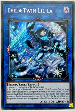 BLCR-EN097 Evil☆Twin Lil-la - Secret Rare 1st Edition Near Mint YuGiOh Card - Image 1