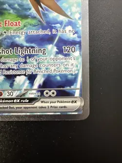 Pokemon Zapdos ex Ultra Rare Full Art Holo Scarlet & Violet 151 Card — NM - Image 4