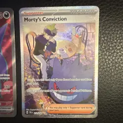 Pokemon TCG Gengar EX Morty's Conviction Full Art Holo Lot English (2 Cards) - Image 3