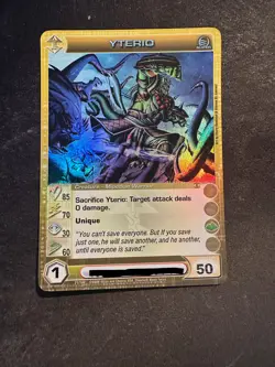 Yterio - Super Rare - Chaotic Card - Turn of the Tide - Image 1