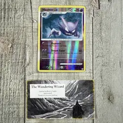 Haunter 50/130 Diamond and Pearl Reverse Holo Pokemon Card TCG MP - Image 1