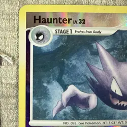 Haunter 50/130 Diamond and Pearl Reverse Holo Pokemon Card TCG MP - Image 3
