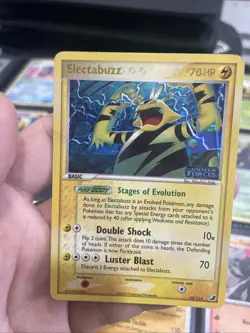 Pokemon Card-Electabuzz -Holo-Unseen Forces-22/115-ENG-Stamped-Very Good - Image 1