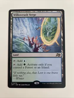 MTG Aetherdrift Willowrush Verge Regular Rare Card #270 - Image 1