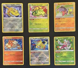 Pokemon Radiant Card Lot 6 Cards Venusaur Jirachi Steelix Heatran Tsareena - Image 1