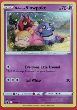 Galarian Slowpoke SWSH126 SWSH: Sword & Shield Promo Cards Holo - Image 1