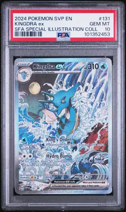 PSA 10 Kingdra ex 131 Sv: Scarlet & Violet Promo Cards Holo - Image 1