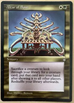 Altar of Bone X1 Ice Age Mtg Magic the Gathering - Image 1