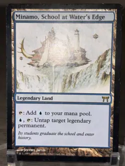 Minamo, School at Water's Edge - Champions of Kamigawa Vintage MTG - LP - Image 2