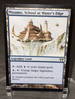 Minamo, School at Water's Edge - Champions of Kamigawa Vintage MTG - LP - Image 3