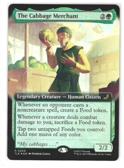 The Cabbage Merchant - Extended Art #203 - Avatar: Eternal - NM MTG - Image 1