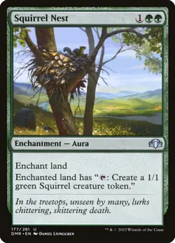 4x Squirrel Nest - NM - Dominaria Remastered - SPARROW MAGIC - Image 1