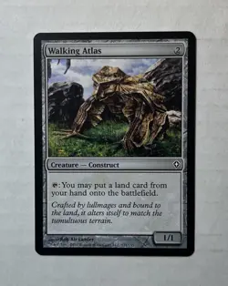 Walking Atlas X1 - NM/M Pack Fresh - Worldwake MTG Magic The Gathering English - Image 1