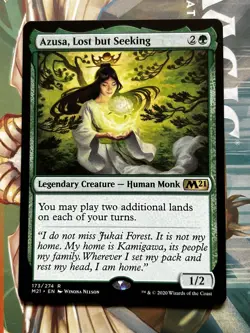 MTG Azusa, Lost but Seeking Core Set 2021 NM 173/274 Magic the Gathering - Image 1