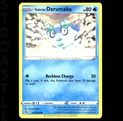 Galarian Darumaka - 071/264 Fusion Strike  - Common - Pokémon Card TCG - Image 1