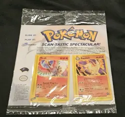 SEALED Pokemon TCG Scan-Tastic Spectacular e-Reader Series Ho-Oh Rapidash PROMO - Image 1