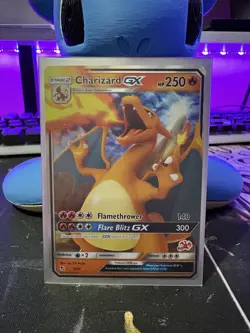 Charizard GX - 9/68 - Pokemon Hidden Fates Sun & Moon Ultra Rare Holo - Image 1