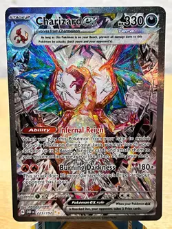 Obsidian Flames Charizard ex 223/197 Special Illustration Rare Pokemon NM/M - Image 1